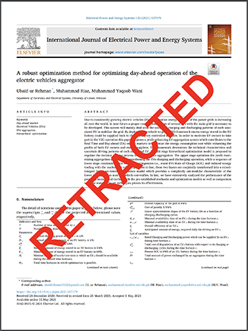 Plagiarizing papers retracted from engineering journal after Retraction Watch report